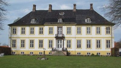 Gulvbelægning på Hagenskov gods udført af Tæppeladen