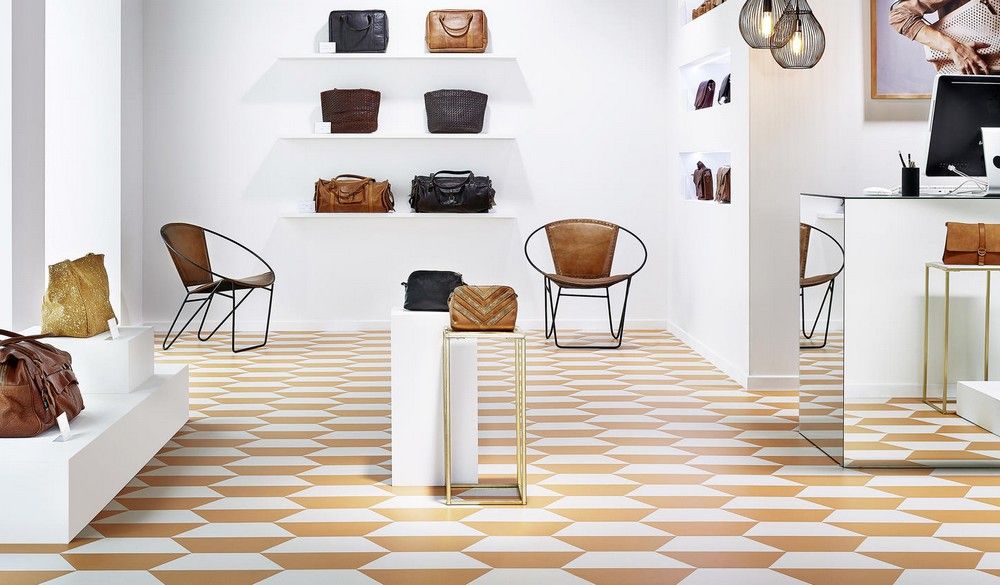 Tarket vinyl gulvbelægning til erhvervsgulve